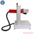 Mini 20W MAX Fiber Laser Marking Machine Jewerly Metal Engraving Engraver With Rotary For Card Silver Gold Cutting