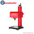 Metal Signage Car Nameplate Marking Machine Desktop Electric Pneumatic Lettering Tool 170*110/250*150/300*200mm for Metal