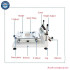 3040 Silkscreen Glue Solder Paste Screen Printer Desktop Manual Pcb Stencil Printer SMT Circuit Board Printing Machine