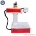 JPT MOPA M7 100W 60W Fiber Laser Metal Cut Colorful Marking Printer Engraver Machine with Ring Rotary Axis for Gold Silver