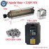 CNC Router 2.2KW 1.5KW Frequency Converter VFD Variable Driver Water Cooled Spindle Motor 800W 1500W 2200W ER11 ER20 Chuck