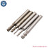 5pcs 4 Flutes End Mills 2-12mm High Speed Steel HSS Metal Cutter Drill Milling Bits Aluminum CNC Router Engraving Cutting Tool