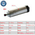 800W 1500W 2200W CNC Air Cooled Spindle Motor 220V Milling Machine Z Axis Shaft 1.5KW 2.2KW 65mm 80mm Diameter ER11 Collet Chuck