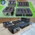 20Khz 15Khz Welding Machine Ultrasonic Horn Round Moulds For Ultrasonic Sewing Lace Machine