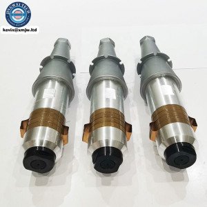 15khz 2600W Face Mask Welding Machine Ultrasonic Welding Transducer With Booster For Non-woven Welding