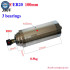 CNC Router Water Cooled Spindle 800W 1.5KW 2.2KW 3KW 4 Bearings Motor ER20 ER16 ER11 220V 110V 380V