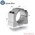 Aluminium CNC Spindle Clamp Holder Fixture Inner Diameter 52mm 65mm 80mm Z Axis Mount Motor Bracket for 800W 1.5KW 2.2KW Router