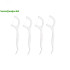 Custom Logo 50 Picks In Box Oral Care Clean Tooth Stick Plastic Toothpick Dental Floss Picks injection machine