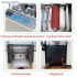 Garment tag fixed length cutting machine washing water label cutting label cutting machine seat belt cutting machine