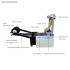 Spot direct pvc laminated release paper cutting machine automatic foam back glue coated insulating gasket cutting machine